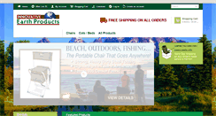 Desktop Screenshot of earthproductsstore.com